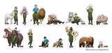 「「ダンガンロンパ×東武動物公園」コラボが7月4日開催！飼育係姿の苗木たちが動物と戯れる描き下ろしイラストが登場」の画像5