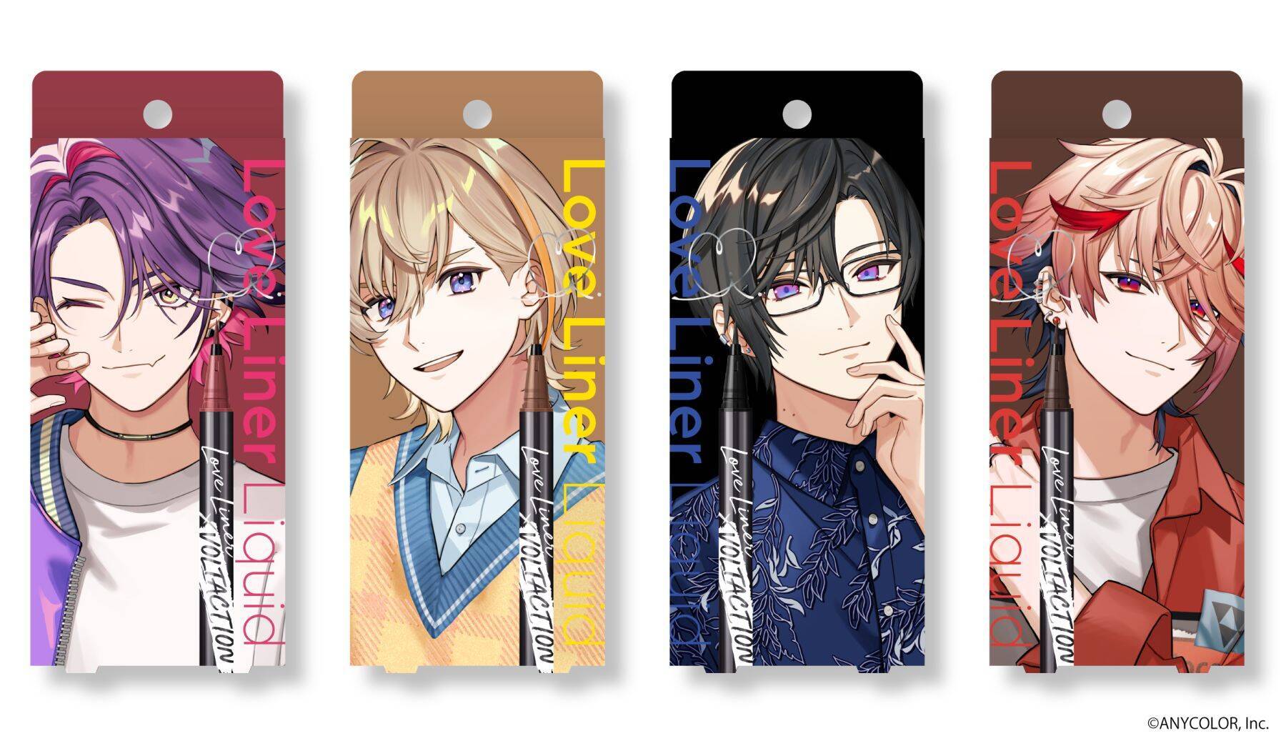 「にじさんじ×ラブライナー」VOLTACTIONコラボのライナー＆アイシャドー登場！描き下ろしアクスタ＆イベントも