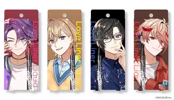「「にじさんじ×ラブライナー」VOLTACTIONコラボのライナー＆アイシャドー登場！描き下ろしアクスタ＆イベントも」の画像