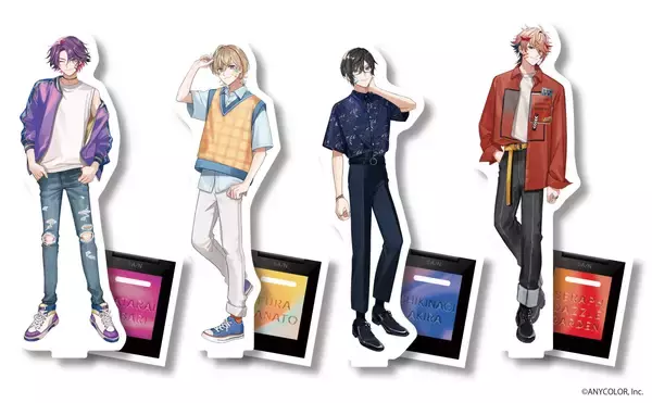 「「にじさんじ×ラブライナー」VOLTACTIONコラボのライナー＆アイシャドー登場！描き下ろしアクスタ＆イベントも」の画像