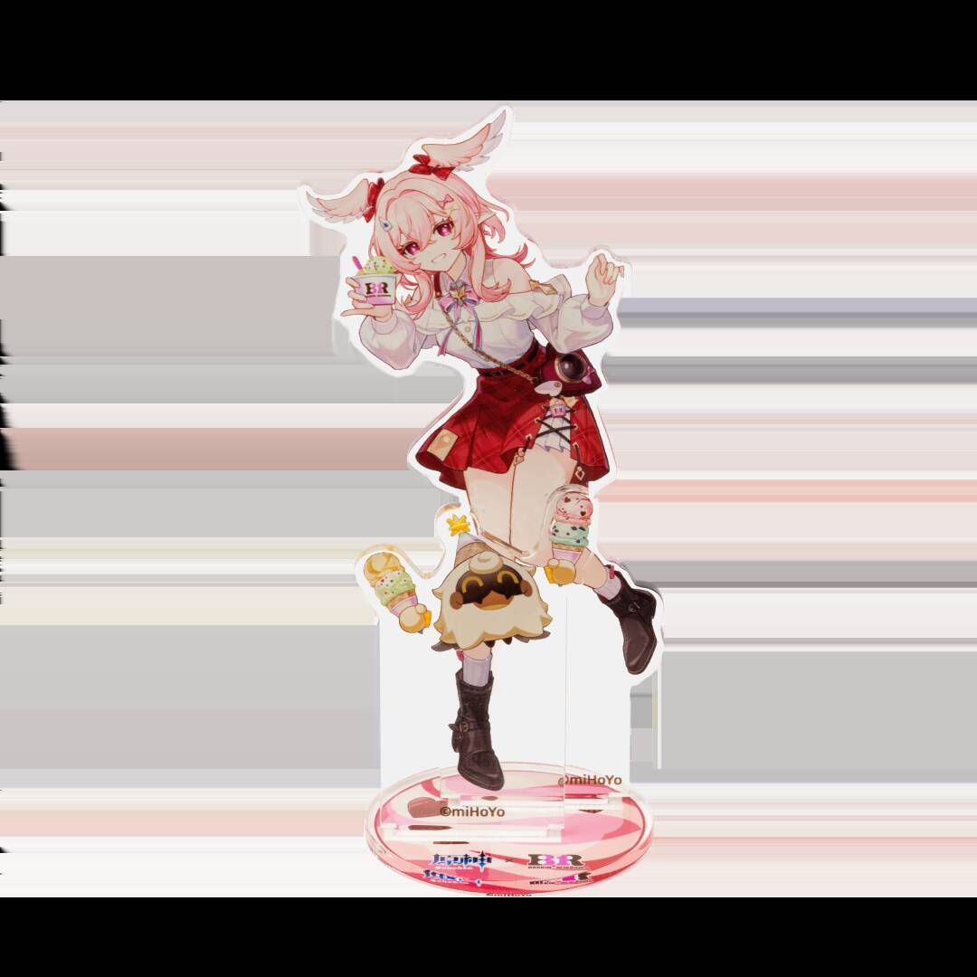 「原神×サーティワン」限定衣装のフリンズ＆リンネアがアクスタに♪初コラボが9月8日スタート