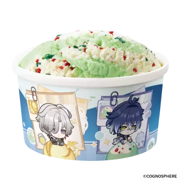 「「原神×サーティワン」限定衣装のフリンズ＆リンネアがアクスタに♪初コラボが9月8日スタート」の画像