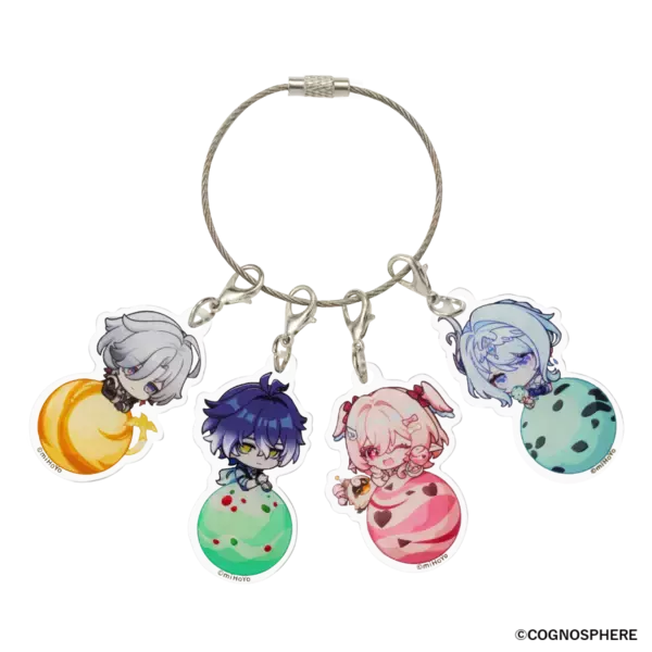 「「原神×サーティワン」限定衣装のフリンズ＆リンネアがアクスタに♪初コラボが9月8日スタート」の画像