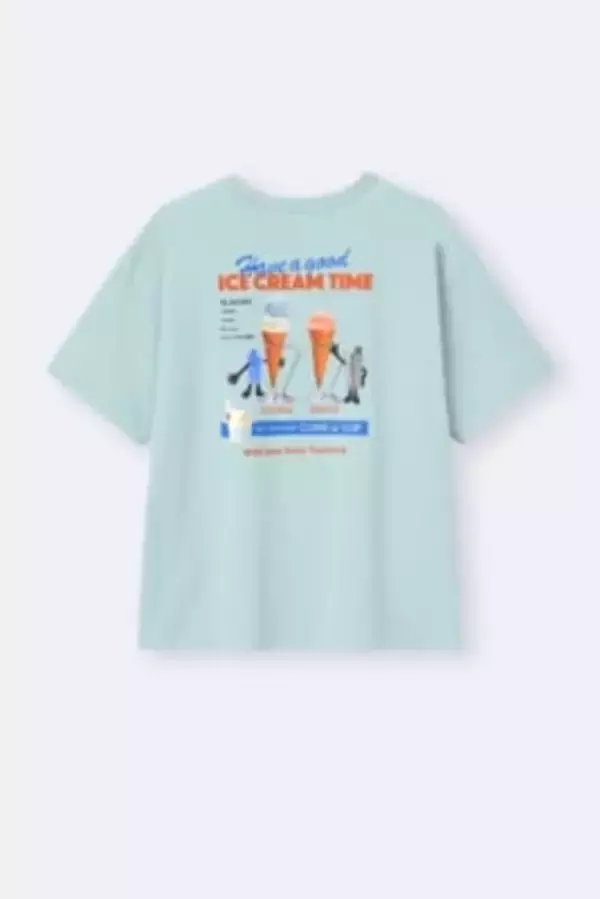 「パペットスンスン×GU コラボ第2弾が6月19日発売！アイスがモチーフの夏アイテム全6種に「わわわ！今回のコラボも可愛すぎる」」の画像