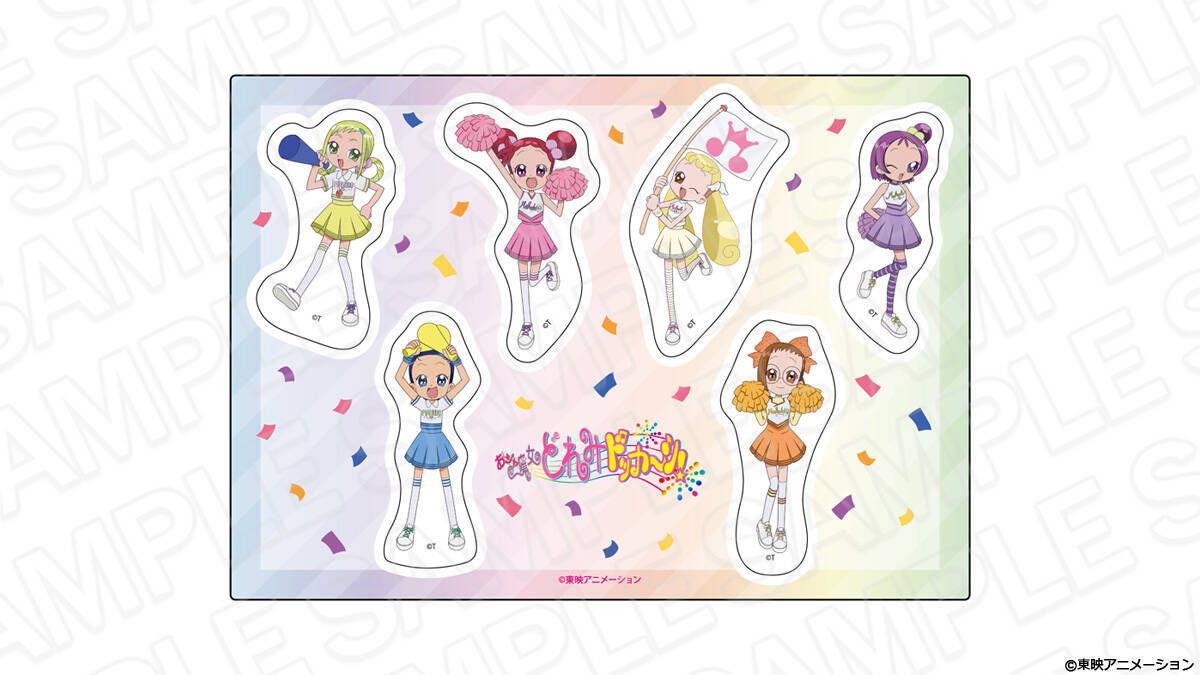 チア衣装のドレミたちが新鮮！「おジャ魔女どれみ×THEキャラSHOP」5月18日開催