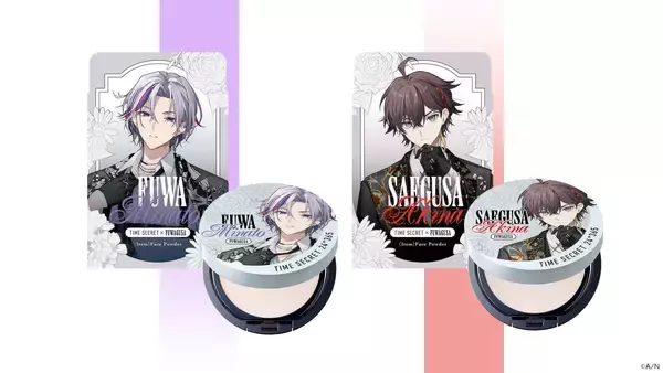 「「ふわぐさ×iCouleur」コラボコスメが5月11日から受注開始！不破湊＆三枝明那の撮り下ろしビジュアルでアイシャドウ・アクスタが登場」の画像