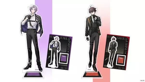 「「ふわぐさ×iCouleur」コラボコスメが5月11日から受注開始！不破湊＆三枝明那の撮り下ろしビジュアルでアイシャドウ・アクスタが登場」の画像