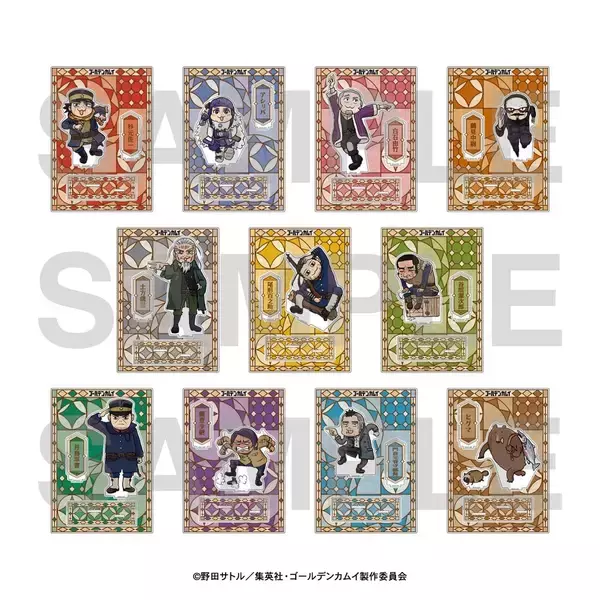 「「ゴールデンカムイ×くまみね」6月2日よりデフォルメイラストグッズがビックカメラグループに登場！杉元やアシㇼパたちが勢揃い」の画像