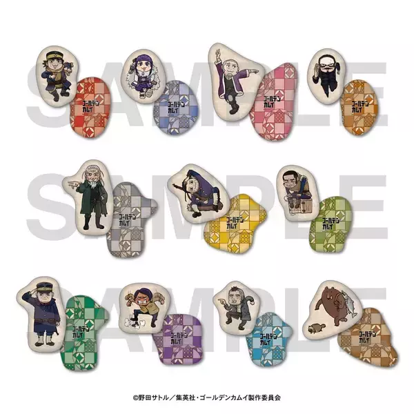 「「ゴールデンカムイ×くまみね」6月2日よりデフォルメイラストグッズがビックカメラグループに登場！杉元やアシㇼパたちが勢揃い」の画像