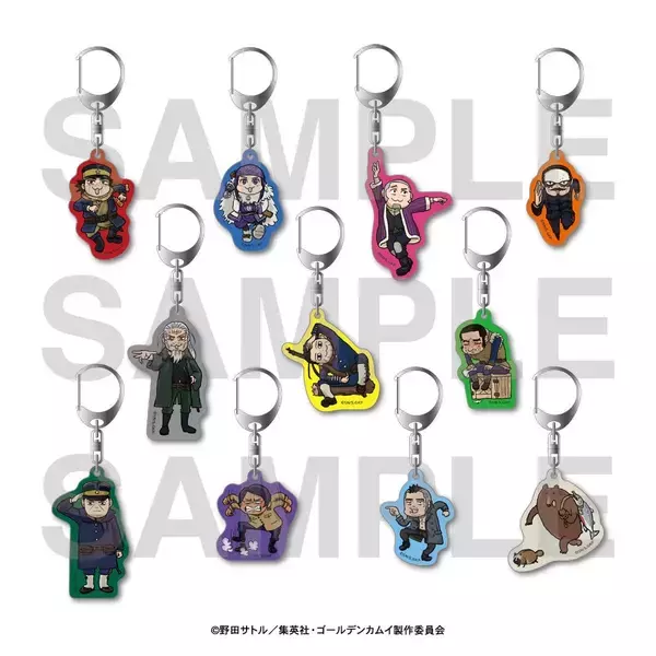 「「ゴールデンカムイ×くまみね」6月2日よりデフォルメイラストグッズがビックカメラグループに登場！杉元やアシㇼパたちが勢揃い」の画像