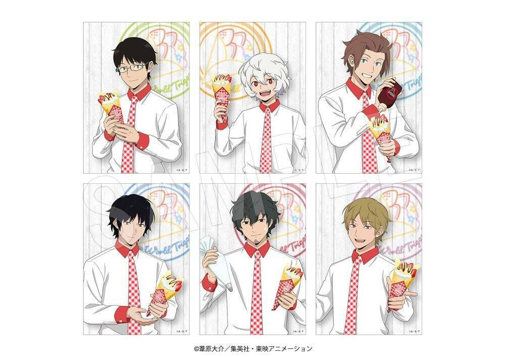 「ワールドトリガー×マリオンクレープ」コラボが7月3日スタート！エプロン姿の修＆遊真らの描き下ろしクレープが登場