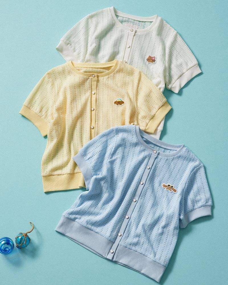 「サンリオ×ROPÉ PICNIC」夏コレクションが6月25日発売！日焼けハローキティ＆クロミのフェイスバッグなどが登場