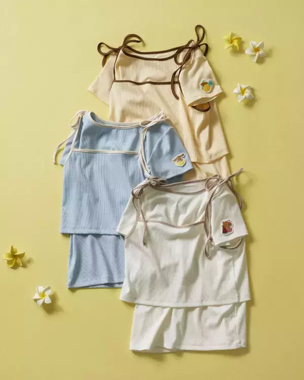 「「サンリオ×ROPÉ PICNIC」夏コレクションが6月25日発売！日焼けハローキティ＆クロミのフェイスバッグなどが登場」の画像