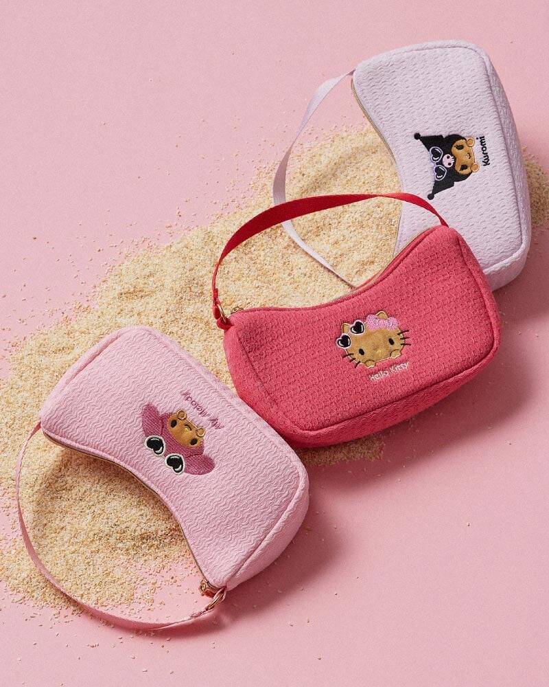 「サンリオ×ROPÉ PICNIC」夏コレクションが6月25日発売！日焼けハローキティ＆クロミのフェイスバッグなどが登場