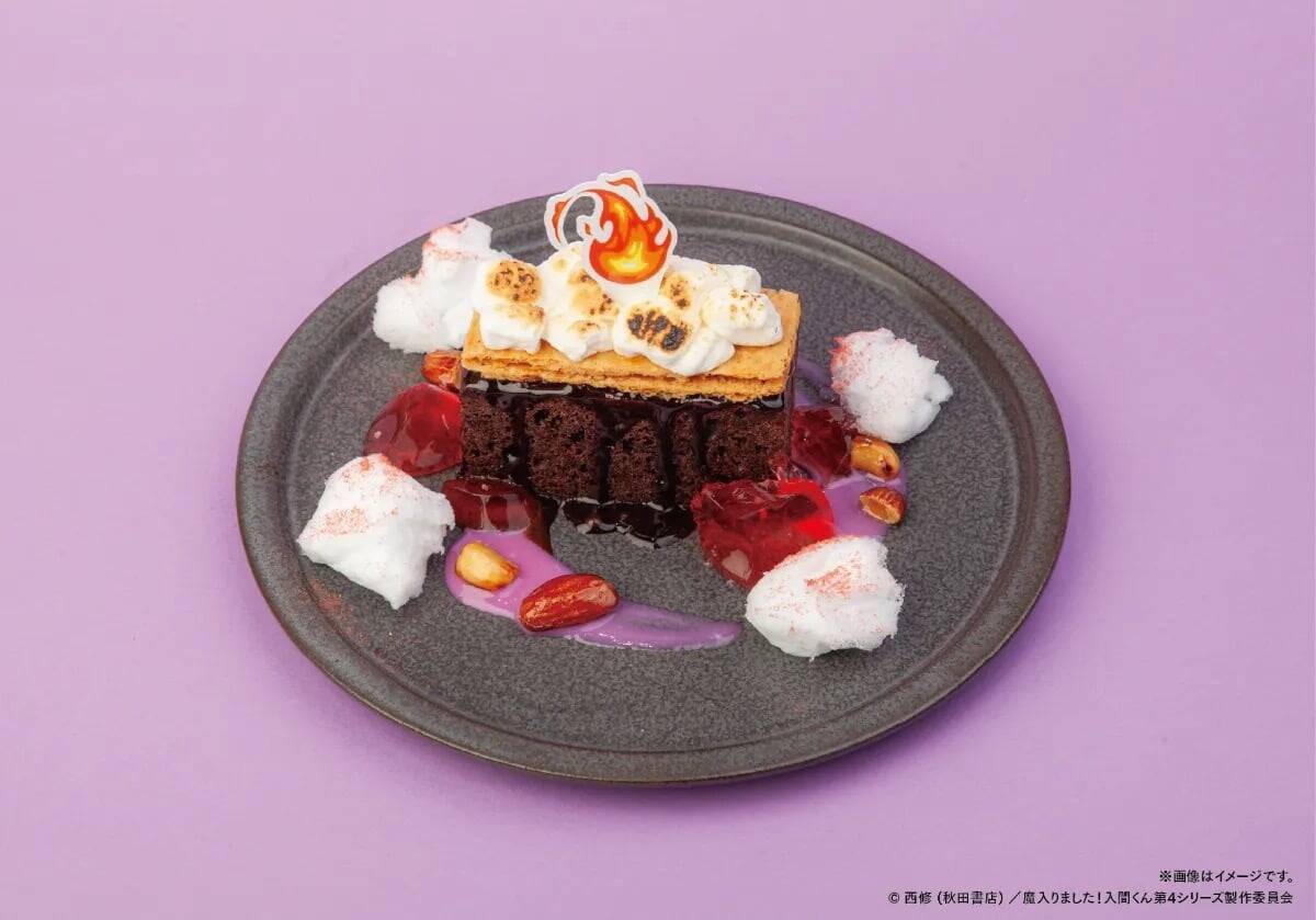 『魔入りました！入間くん』デビ・ナイト魔ーケットカフェが7月17日開催！入間の魔界バーガーやネオン風グッズが登場
