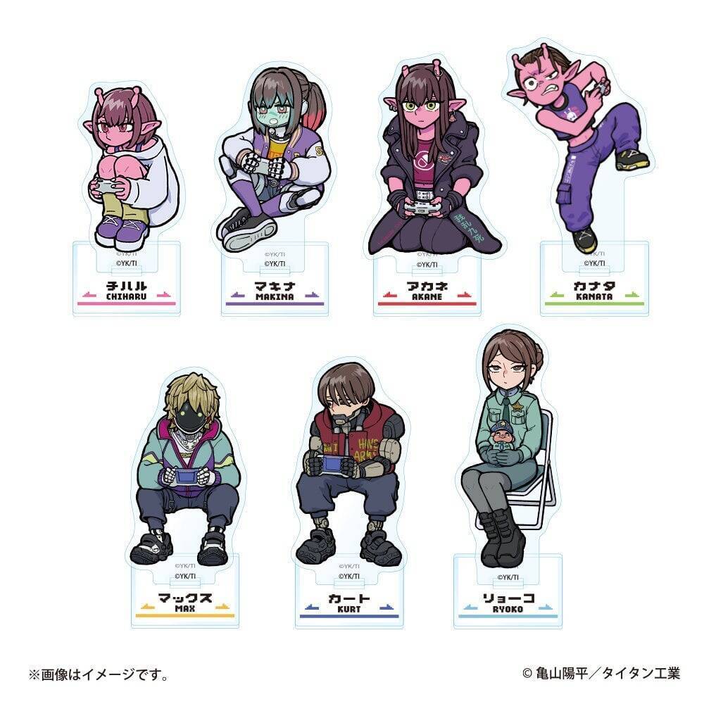 「銀河特急 ミルキー☆サブウェイ×ヴィレッジヴァンガード」描き起こしコラボグッズ第2弾が受注開始！キャラスタンドやTシャツなど全10種