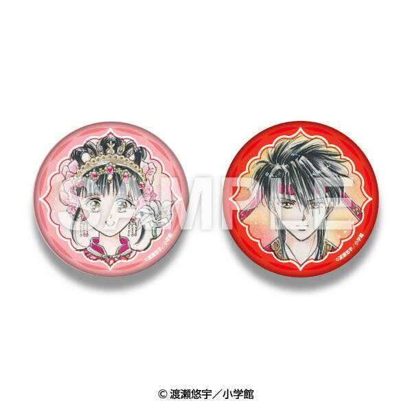 「ふしぎ遊戯×ファミリーマート」原作イラストのアクリルスタンド＆缶バッジが5月21日発売！それぞれ全8種のラインナップで登場