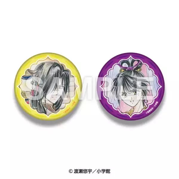 「「ふしぎ遊戯×ファミリーマート」原作イラストのアクリルスタンド＆缶バッジが5月21日発売！それぞれ全8種のラインナップで登場」の画像