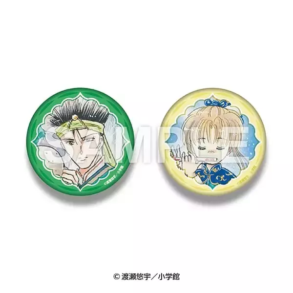 「「ふしぎ遊戯×ファミリーマート」原作イラストのアクリルスタンド＆缶バッジが5月21日発売！それぞれ全8種のラインナップで登場」の画像