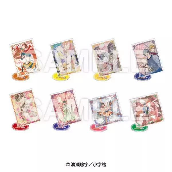「「ふしぎ遊戯×ファミリーマート」原作イラストのアクリルスタンド＆缶バッジが5月21日発売！それぞれ全8種のラインナップで登場」の画像