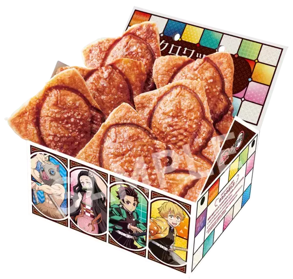 「「鬼滅の刃×築地銀だこ」4月28日(金)よりコラボ！時透&蜜璃イメージのたこ焼きなどメニュー公開」の画像