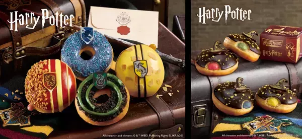 「『ハリー・ポッター』×クリスピー・クリーム・ドーナツ日本初コラボ全5種が8月21日発売！」の画像