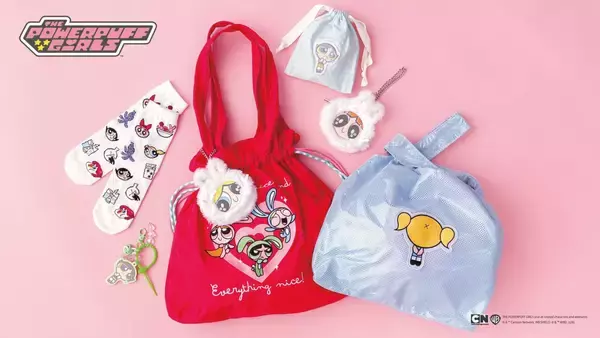 「『パワーパフ ガールズ』POPUP STORE「ガールズの休日」が福岡・大阪・東京で開催！刺繍バッグやフィギュアなどキュートなグッズが集合」の画像