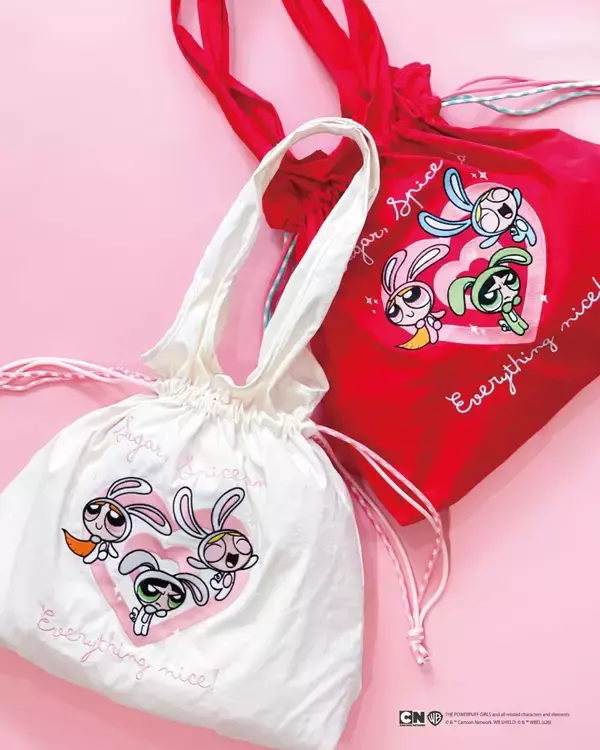「『パワーパフ ガールズ』POPUP STORE「ガールズの休日」が福岡・大阪・東京で開催！刺繍バッグやフィギュアなどキュートなグッズが集合」の画像