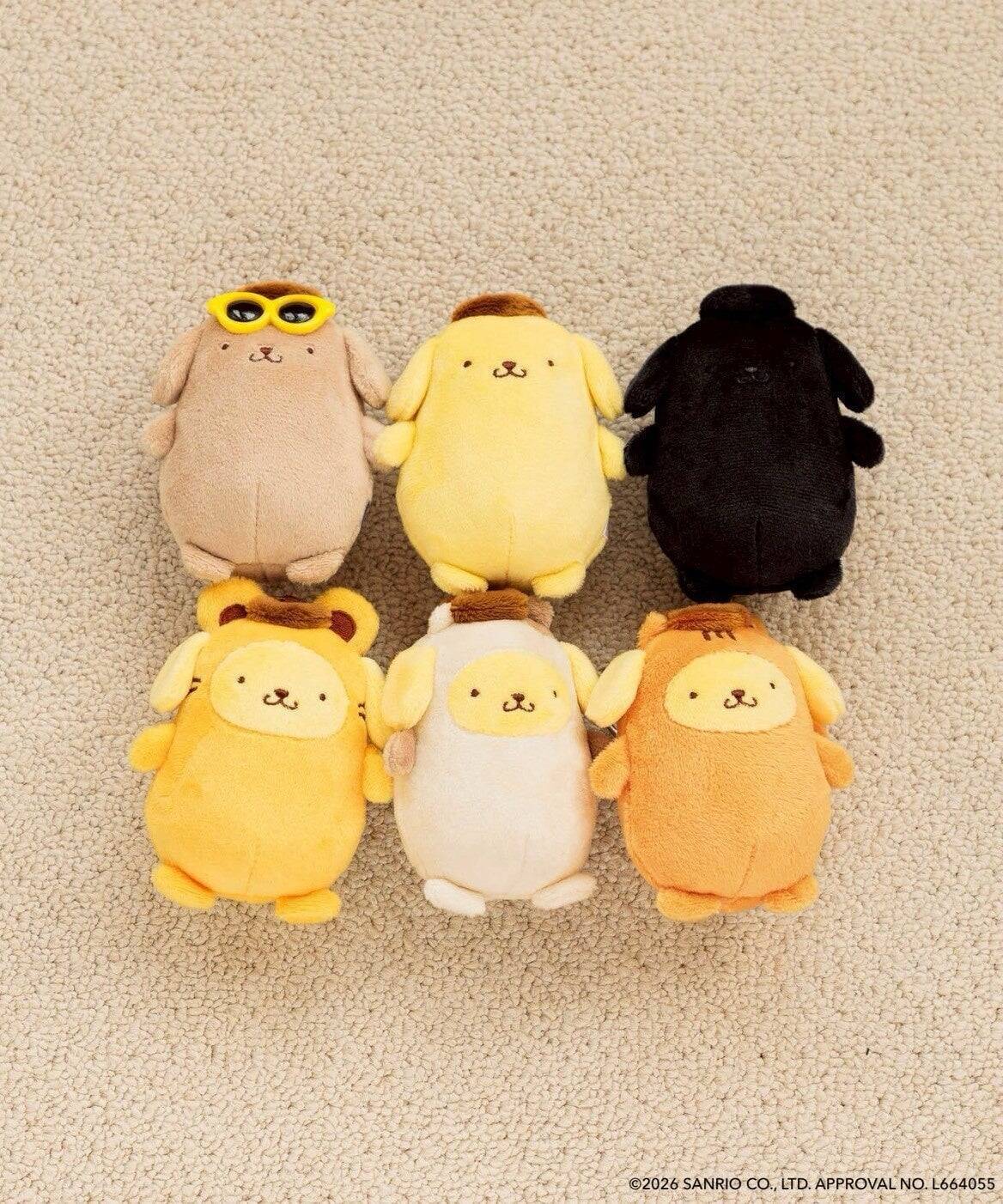 「サンリオ×LOWRYS FARM」ポムポムプリン初コラボが3月20日発売！ヌイキーホルダーやビーズチャームなど全6型がお目見え