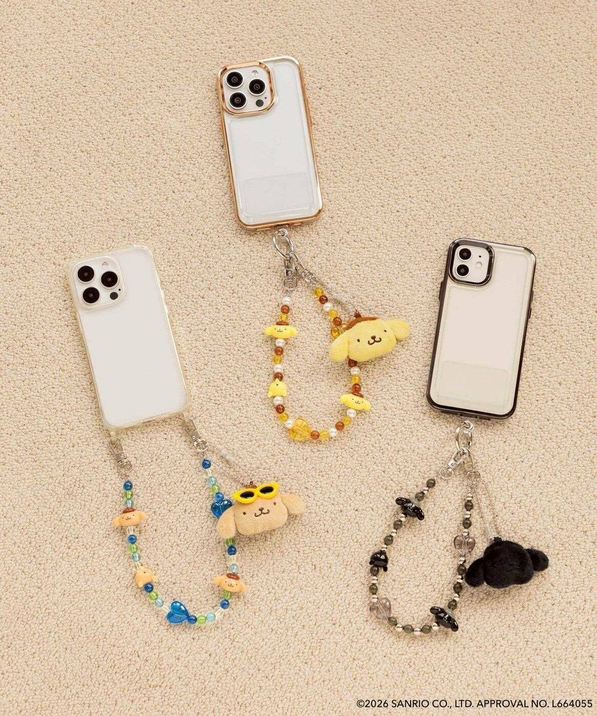 「サンリオ×LOWRYS FARM」ポムポムプリン初コラボが3月20日発売！ヌイキーホルダーやビーズチャームなど全6型がお目見え