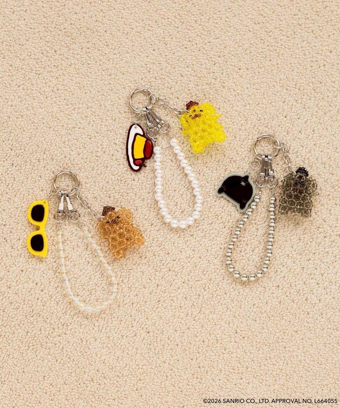 「サンリオ×LOWRYS FARM」ポムポムプリン初コラボが3月20日発売！ヌイキーホルダーやビーズチャームなど全6型がお目見え