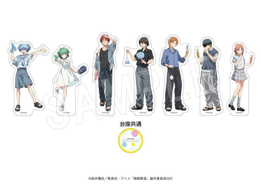 『暗殺教室』POP UP SHOPが8月6日開幕！夏の装いの渚や業たちの描き下ろしアクスタ＆BB弾風金平糖が登場