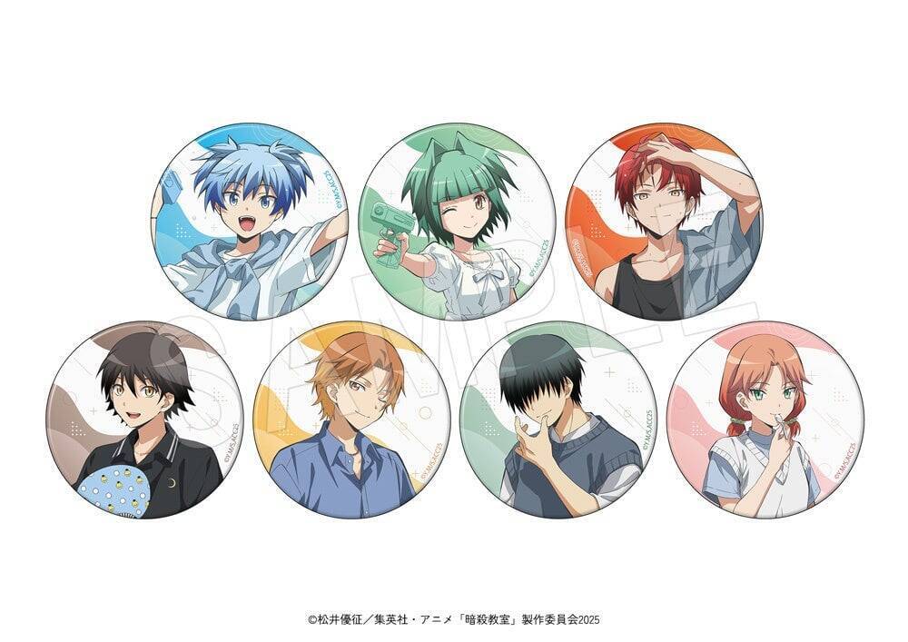 『暗殺教室』POP UP SHOPが8月6日開幕！夏の装いの渚や業たちの描き下ろしアクスタ＆BB弾風金平糖が登場