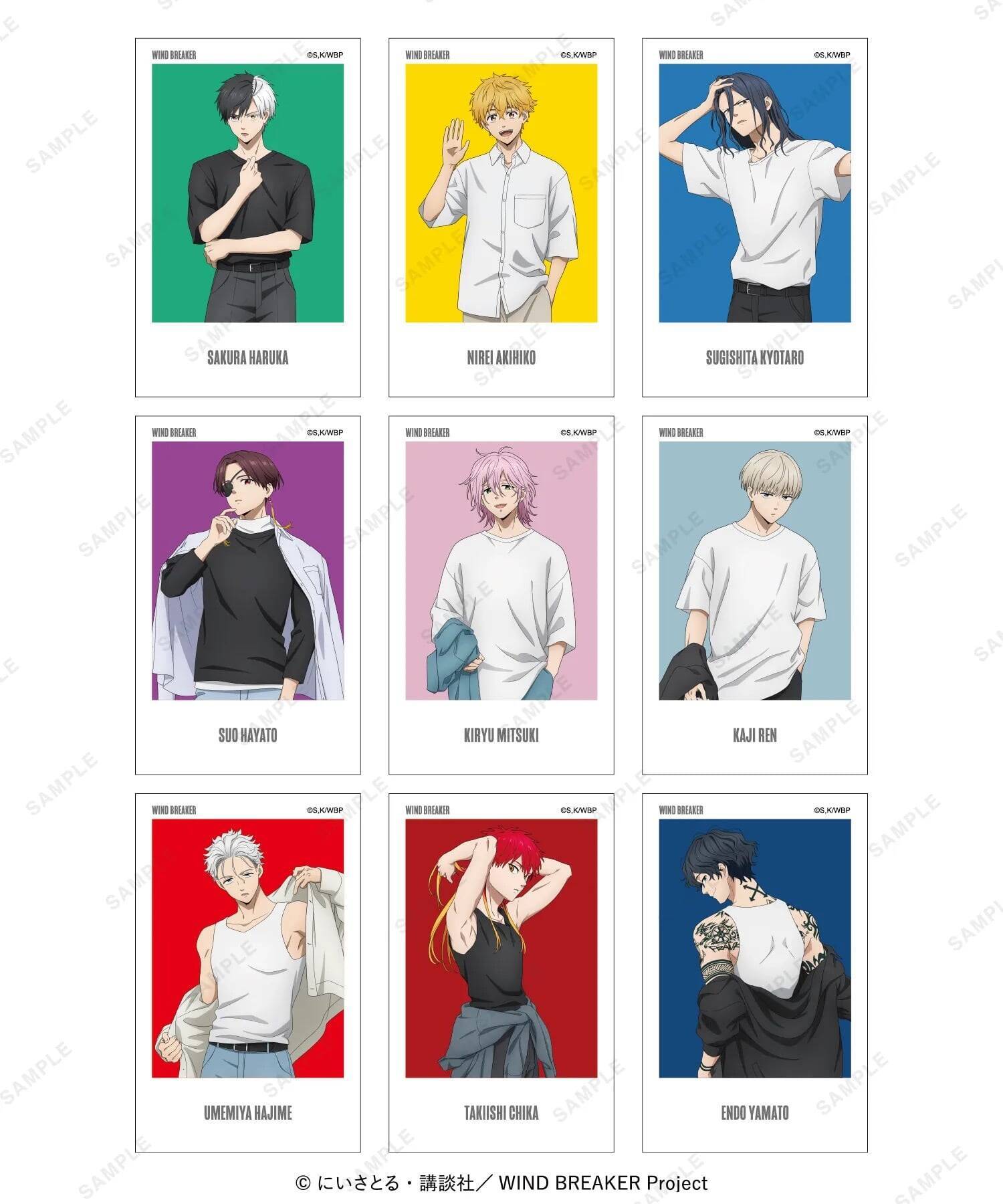 『WIND BREAKER』×ベースヤード トーキョー POPUPが5月29日開催！「初夏のシンプル&クール」描き下ろしビジュアルが登場