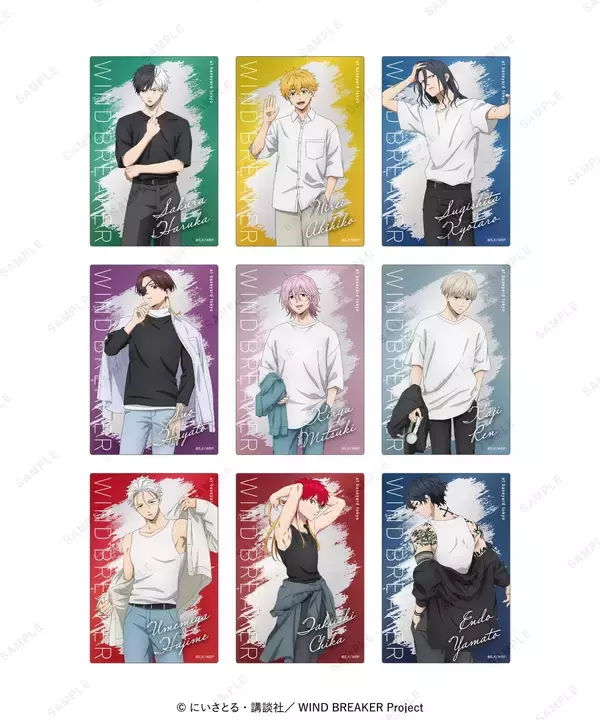 「『WIND BREAKER』×ベースヤード トーキョー POPUPが5月29日開催！「初夏のシンプル&クール」描き下ろしビジュアルが登場」の画像