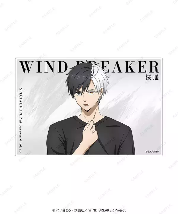 「『WIND BREAKER』×ベースヤード トーキョー POPUPが5月29日開催！「初夏のシンプル&クール」描き下ろしビジュアルが登場」の画像