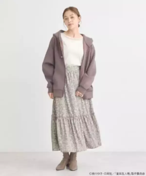 「ニャンコ先生の顔がまるごとポーチに♪『夏目友人帳』×earth music&ecologyコラボ全8型が8月7日から受注販売」の画像