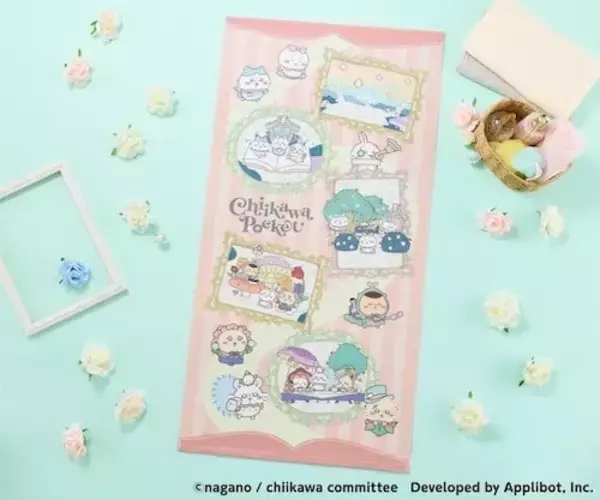 「ちいかわたちがもふもふな恐竜に♪『ちいぽけ』公式グッズ第3弾が8月21日発売！アリスな缶バッジも全7種」の画像