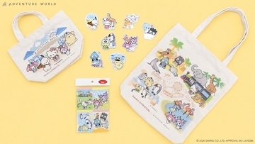 「アドベンチャーワールドの動物たち × サンリオキャラクターズ」パーク限定グッズがかわいい！９月１９日発売