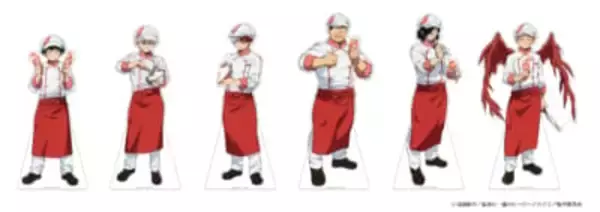 「「ヒロアカ×マリオンクレープ」コラボが8月3日開幕！パティシエ姿のデク＆爆豪が尊いグッズ・クレープが全6種」の画像