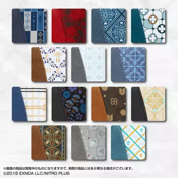 「『刀剣乱舞』2027年手帳が予約開始！三日月宗近ら全14種の織りデザインに刀剣男士名を刻印」の画像