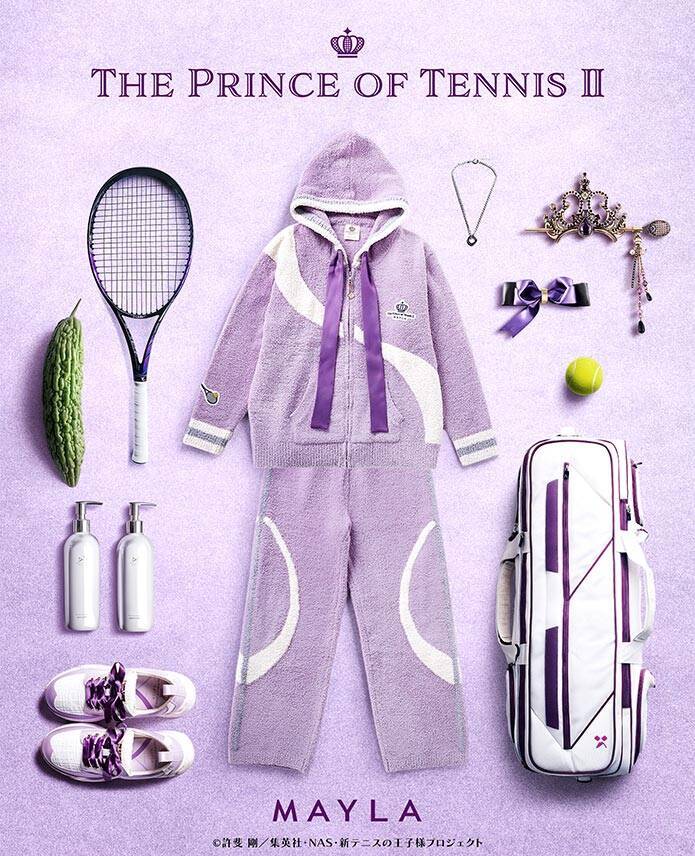 「テニプリ×MAYLA」アイコニックラウンジウェアが4月28日予約スタート！青学・氷帝など5校のユニフォーム着想デザイン