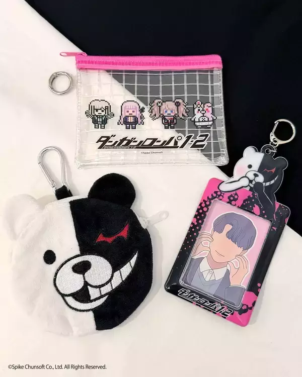「『ダンガンロンパ1・2 Reload』×サンキューマート コラボ商品が予約開始！モノクマデザインの雑貨など全17種がラインナップ」の画像