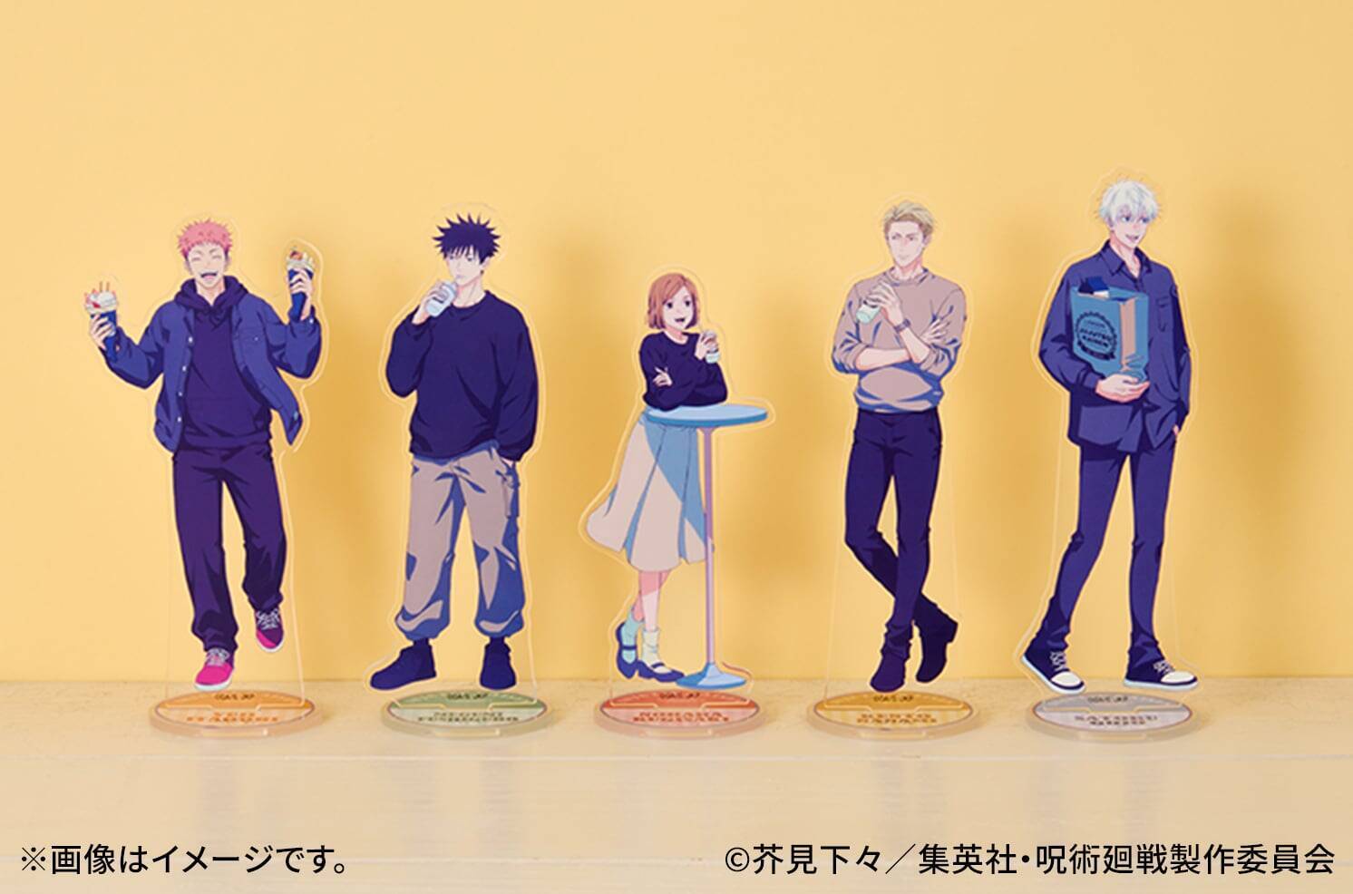 「呪術廻戦×ローソン」5周年記念コラボキャンペーンが6月16日スタート！描き下ろしA5アートシート・ミルクレモンゼリー・グッズが大充実