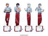 「「18TRIP×スイパラ」練牙たちのパティシエ姿がアクスタに♪新作グッズが9月2日発売、ラメポストカード全9種」の画像3