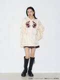 「『薬屋のひとりごと』×jouetieコラボ全4型が9月4日予約開始！花と蝶のサテンシャツが可愛すぎ♪」の画像11