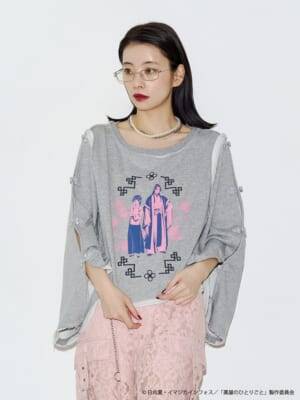 『薬屋のひとりごと』×jouetieコラボ全4型が9月4日予約開始！花と蝶のサテンシャツが可愛すぎ♪