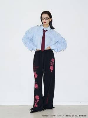 『薬屋のひとりごと』×jouetieコラボ全4型が9月4日予約開始！花と蝶のサテンシャツが可愛すぎ♪