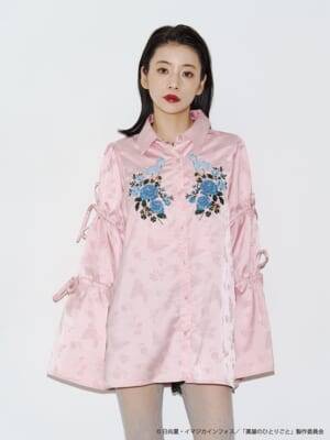 『薬屋のひとりごと』×jouetieコラボ全4型が9月4日予約開始！花と蝶のサテンシャツが可愛すぎ♪