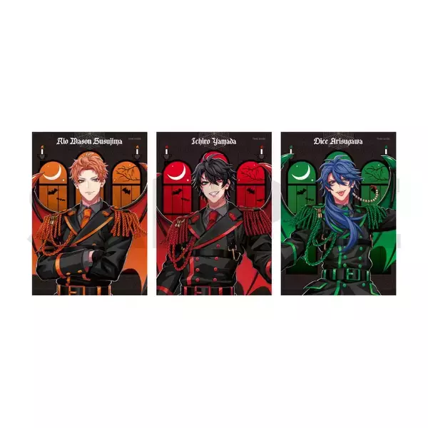 「『ヒプマイ』9周年カフェが9月12日開幕！悪魔＆天使姿のグラデ便箋やハロウィンメニュー解禁」の画像